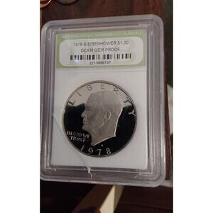 1978-S EISENHOWER DCAM GEM PROOF $1.00
